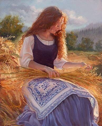 Femininity in this modern age is either ridiculed or redefined… قلعة هاول المتحركة, Seni Pastel, Fields Of Gold, Images Esthétiques, Arte Fantasy, Classical Art, On The Ground, Beautiful Paintings, Beautiful Artwork