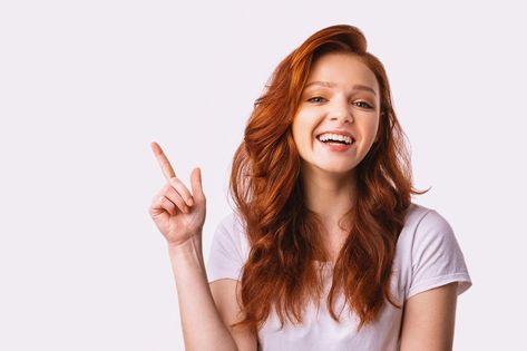 Look There. Cheerful Teen Girl Pointing Finger Up Posing Over White Background. Panorama, Studio Shot Female Photoshoot, Pointing Finger, Pointing Fingers, Studio Shoot, Art References, Photoshoot Poses, Daily Art, Pose Reference, Cool Girl