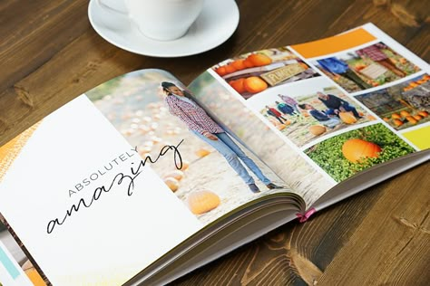 Shutterfly Photo Book, Best Photo Books, Make A Photo Book, Photo Book Inspiration, Photobook Ideas, Travel Book Design, Family Yearbook, Photobook Layout, Custom Photo Books