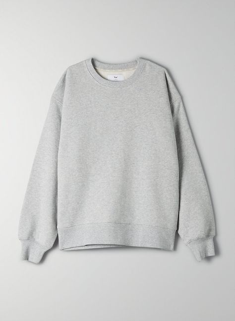 White Crew Neck Sweater, Oversized Crew Neck Sweater, Grey Sweatshirt Outfit, Crew Neck Sweatshirt Outfit, Gray Clothes, Womens Oversized Sweatshirts, Oversize Sweatshirt, Grey Sweaters, Plain Hoodies