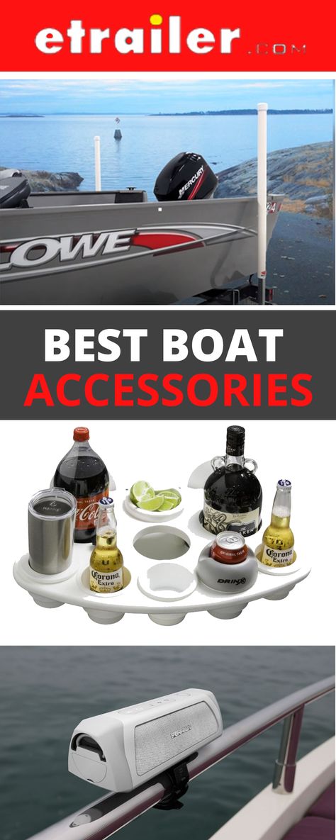 Boat Accessories Ideas Fun, Boat Ideas Hacks, Boating Accessories Ideas, Boat Camping Ideas, Boat Necessities Summer, Boat Essentials Summer, Ski Boat Organization Ideas, Boat Tips And Tricks, Best Boat Accessories