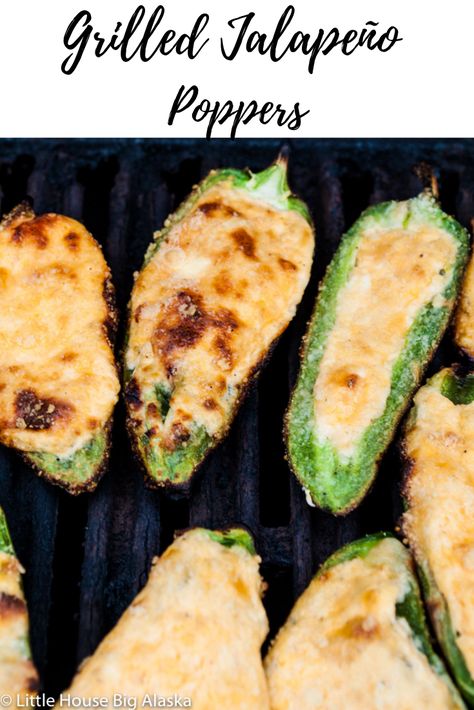 Grilled Jalepeno Recipes, Grill Jalapeno Peppers, Grilled Jalapeno Recipes, Best Grill Sides, Blackstone Jalapeno Poppers, Grilled Steak Dinner Ideas Sides, Sides To Grill, Grill Recipes Sides, Grill Appetizers Ideas