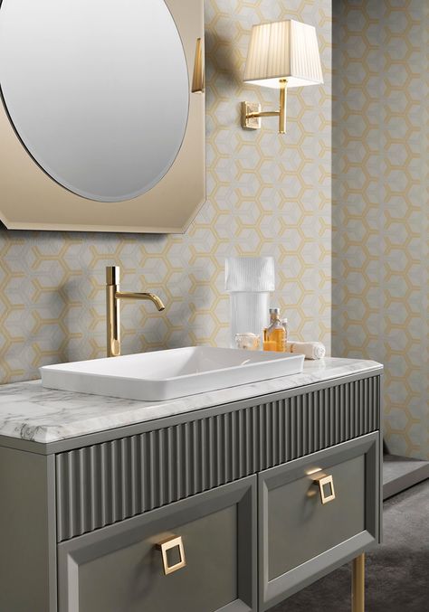 Bathroom wall tails decor & design ideas Washroom Tiles Design, Washroom Vanity, Luxury Vanity, Custom Shower Doors, Bathroom Shower Doors, Bathroom Mirror Design, Toilet Vanity, Luxury Bathroom Vanity, Italian Bathroom