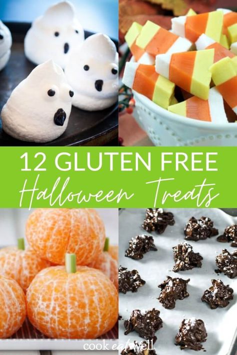 10 Easy Halloween Treats That Are Gluten & Dairy Free | Cook Eat Paleo Banana Mummies, Halloween Treats Healthy, Gluten Free Halloween Desserts, Dairy Free Halloween Treats, Dairy Free Halloween, Gluten Free Halloween Treats, Gluten Free Halloween Food, Chocolate Haystacks, Easy Halloween Treats