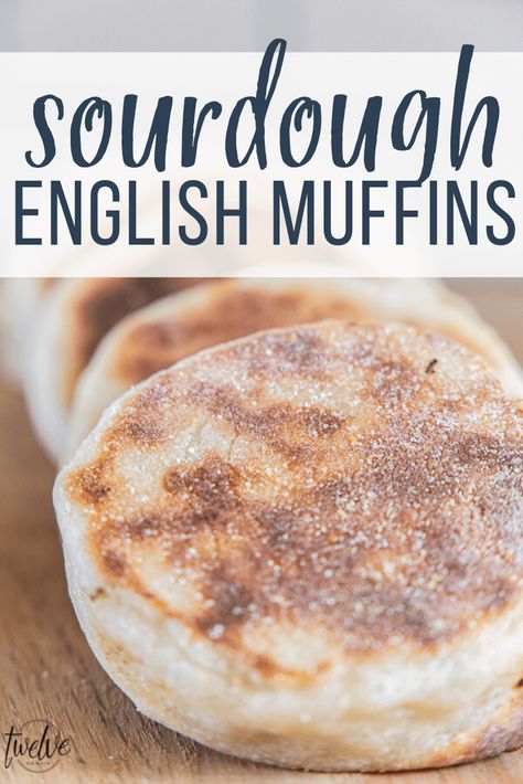 How to make amazing sourdough English muffins that have all the nooks and crannies! These are so easy to make and a skill you will be glad to learn! Easy Sourdough English Muffin Recipe, Sourdough Discard English Muffins Easy, Sourdough English Muffin Recipe Easy, Discard English Muffin Recipe, Sourdough English Muffins Recipe, Easy Sourdough English Muffins, English Muffins Sourdough, Sour Dough English Muffins, Sourdough English Muffin Bread