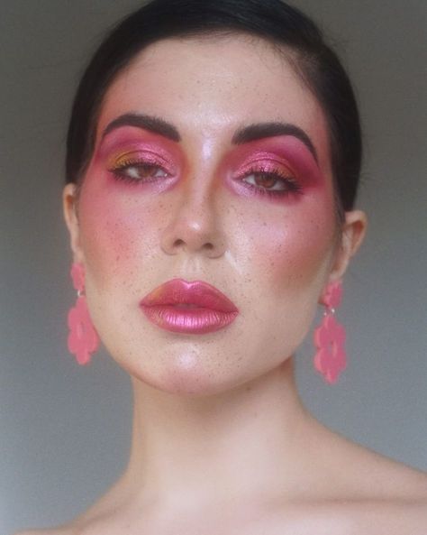 Cabaret Makeup, Carol Ferris, Monochromatic Makeup Looks, Music Video Makeup, Retro Makeup Looks, Monochromatic Makeup, Fashion Show Makeup, Monochrome Makeup, Makeup Portfolio