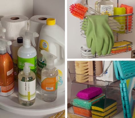 Under The Sink Storage, Under Kitchen Sink, Sink Organization, Cleaning Supplies Organization, Under Sink Storage, Under Sink Organization, Ideas Para Organizar, Organization Inspiration, Sink Storage