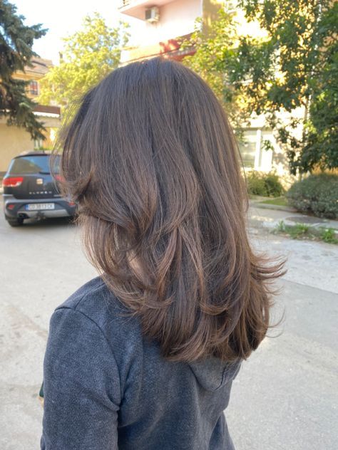 Middle Length Hair, Middle Hair, Haircuts For Medium Length Hair, Layered Haircuts For Medium Hair, Hairstyles For Layered Hair, Medium Short Hair, Medium Long Hair, Peinados Fáciles Para Cabello Corto, Hair Stylies