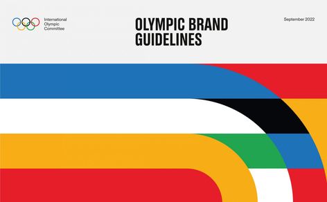 The first rebranding of the Olympic Games Olympics Graphics, Illustration Design Graphique, Olympic Logo, Brand Guideline, Olympics 2024, Reference Board, Sport Branding, Social Communication, The Olympic Games