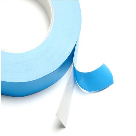 5/8/10Mmx25M Transfer Double Sided Thermal Conductive Adhesive Tape for Chip PCB LED Strip Heatsink Specification: Material: Glass Cloth Color: Blue Length: 25m Width: 5mm/8mm/10mm Thickness: 0.15mm Adhesive: Acrylic adhesive Usage: Widely used in LED lighting industry Temperature Resistance(Short Term): 120° Temperature Resistance(Long Term): 180° Features: 1.Widely use for glue chips, soft PCB, high power transistor, thermal pads or other cooling equipment, such as transistor with heatsink , D Copper Foil Tape, Foil Tape, Double Sided Adhesive, Transfer Tape, Diy Supplies, Adhesive Tape, Led Strip, Color Azul, Double Sided