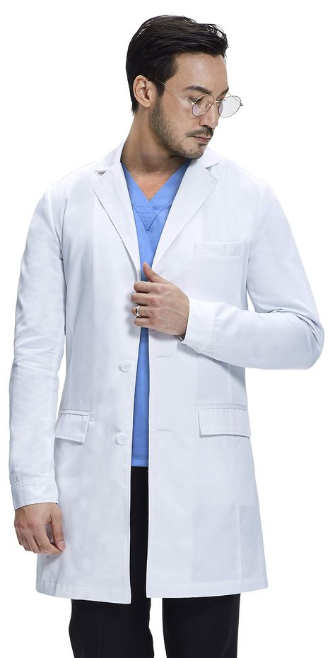 Lab Coats For Men, Athletic Body Type, White Lab Coat, Mens Tailor, Coat For Men, Lab Coats, Safety Clothing, Polycotton Fabric, Boutique Collection