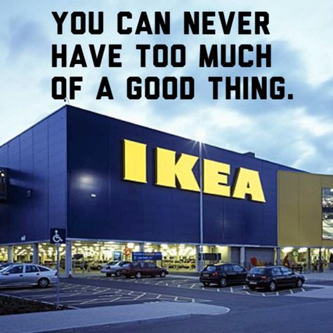 You own at least eight pieces of IKEA furniture. | 11 Signs You're Addicted To IKEA Ikea Usa, California Parks, Ikea Design, Ikea Store, Ikea Cabinets, Grand Canal, Ikea Furniture, San Francisco Bay Area, Tour Eiffel