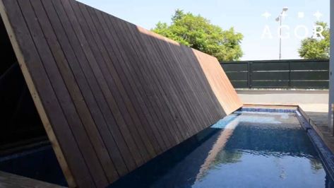 Cover Swimming pool Safely with Folding Floor by Agor [Video] Hidden Water Pool, Hidden Pool, Piscina Interior, Patio Covers, Small Pools, Backyard Pool Designs, Swimming Pools Backyard, Pool Design, Swimming Pool Designs