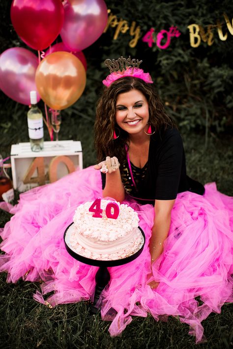 40th birthday photo shoot, 40th birthday cake smash, birthday photography 40th Bday Ideas, 30th Birthday Bash, Birthday Party Photography, 45th Birthday, 40th Birthday Cakes, Birthday Photography, Birthday Cake Smash, 30th Birthday Parties, 40th Birthday Parties