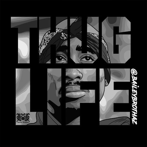 480 Likes, 32 Comments - BaileyBrothaz (@baileybrothaz) on Instagram: “THUGLIFE T-shirts Now available!! Check our bio for the link to our shop page for more !! . . .…” 2pac Westside, Tupac Shakur, Tupac, Thug Life, Group Chat, Old School, Wallpapers, Instagram