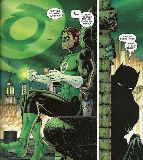 I know everything All Star Batman, Rainbow Emoji, Robin The Boy Wonder, Batman Green Lantern, Green Lantern Hal Jordan, Hal Jordan, Green Lantern Corps, Batman Funny, Arte Dc Comics