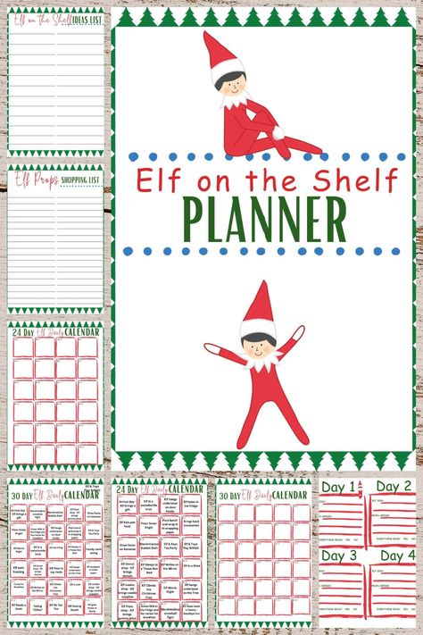 The excitement of creating enjoyable and fun scenarios with our favorite elf friends is unmatched however, the process can sometimes become overwhelming. I have you covered with the best Elf on the Shelf Planner Printable! This elf planner is the ultimate tool to use with your Elf on the Shelf adventures. Elf On The Shelf Printable Kit, Elf On The Shelf Advent Calendar, Elf On The Shelf Planner, Elf On The Shelf Free Printables Letters, Elf On The Shelf Calendar Printable, Elf On The Shelf Arrival Ideas Free Printable, Elf On The Shelf Cricut, Printable Elf On The Shelf Props, Elf On The Shelf Notes Printable Free