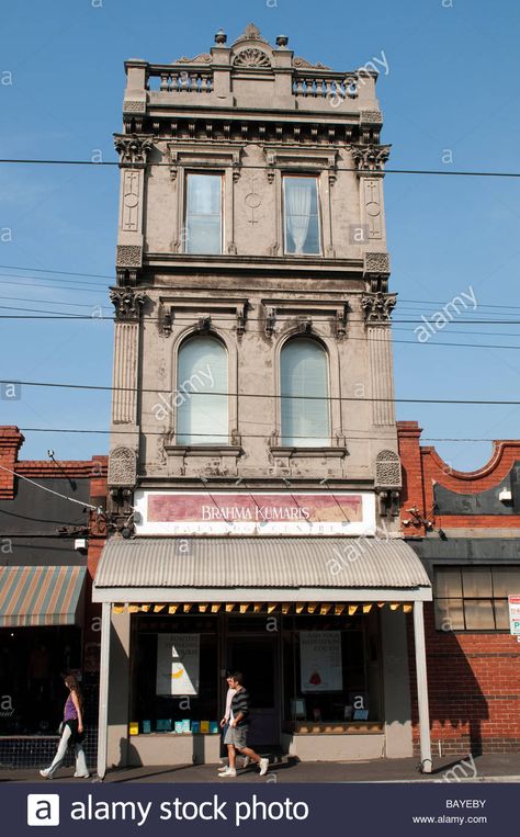 Fitzroy Melbourne, Brunswick Street, Melbourne Street, Storefront Design, Colourful Life, Melbourne Victoria, Architecture Old, Victoria Australia, Urban Photography