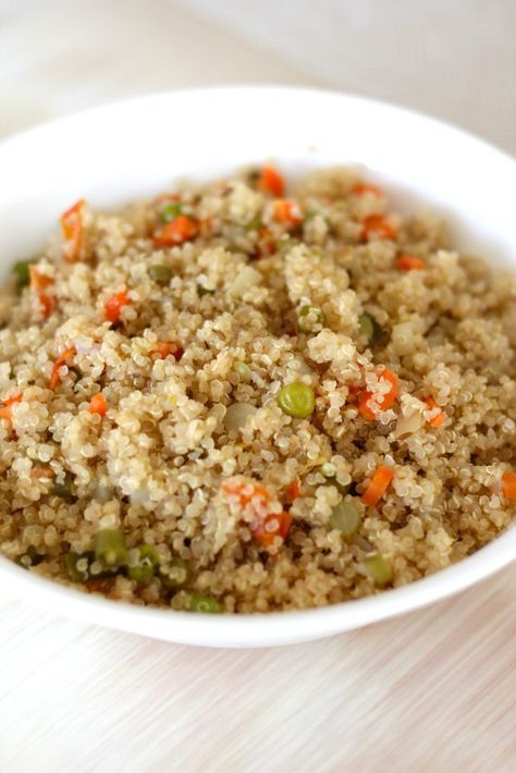 Quinoa Pilaf in an Instant pot Instant Pot Quinoa, Quinoa Pilaf, Lemon Quinoa, Making Quinoa, Chicken Tikka, Quinoa Recipes, Breakfast Dessert, Easy Recipe, Vegan Gluten Free