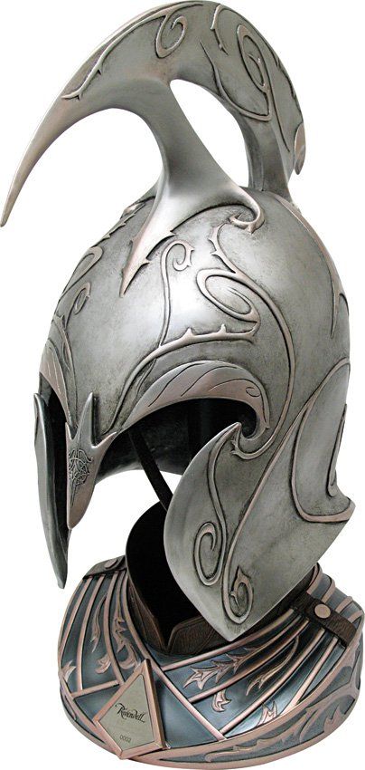 The Lord of the Rings Rivendell Elf Helm Lord Of The Rings Rivendell, Elf Paladin, Spartacus Workout, Clothing Drawing, Helmet Armor, Dark Elves, Ancient Kingdom, Puff Puff, 3d Cnc