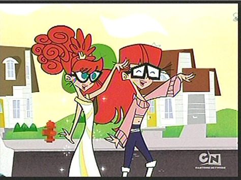 Susan and Mary Test - Red-headed genius twins... (sigh) and they're stuck on the idiot jock who lives next door! Susan And Mary Test Fanart, Johnny Test Fan Art, Susan And Mary Test, Johnny Test, Cartoon Network Art, Female Of The Species, Instagram Cartoon, Science Nerd, Cartoon Profile Pics