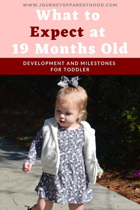 What to expect at 19 months old. Know the milestones and development steps your child should be making at this age and stage. #toddlerdevelopment #toddlermilestones #toddleryears Literacy Quotes, 19 Month Old, Toddler Milestones, Baby Footprint, Mommy Tips, Dress Sleeves, Toddler Development, Baby Prep, Baby Footprints