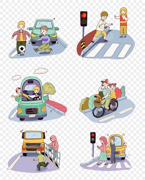 Kids Safety Poster, Safety Rules For Kids, Road Traffic Safety, Art Mini Toile, Geometric Pattern Background, Diy Kids Games, School Safety, Safety Posters, Safety Rules