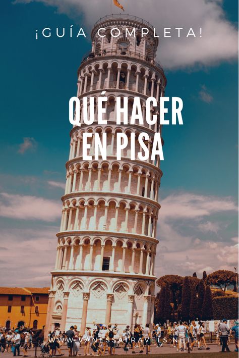 Aquí tienes toda la información necesaria para #viajar a #Pisa (#Italia) y disfrutar de la ciudad al máximo. Florence Italy, Leaning Tower Of Pisa, Pisa, Verona, Europe Travel, Brownies, Florence, Places To Visit, Favorite Places