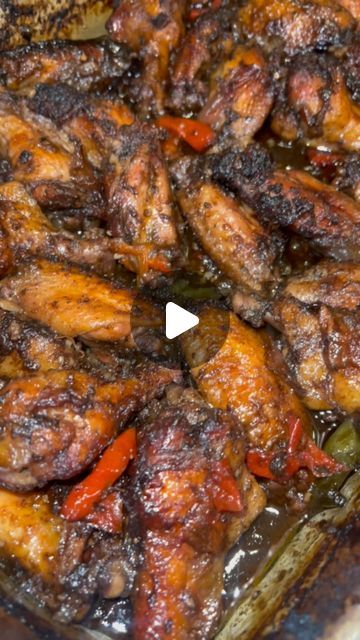 Raven Hall on Instagram: "I had to run these Baked Honey Jerk Wings back!🤤😋Omg These were so good and falling off the bone.   #wingwednesday #wing #dinner #dinnerideas #weeknightdinner #cooking #cookingathome #cookingtime #cookingwithlove #delicious #dinner #eat #eating #food #foodblogger #foodie #foodies #foodlover #foodporn #foods #foodstagram #explore #explorepage" Creamy Shrimp And Grits Recipe, Wing Dinner, Baked Jerk Chicken, Jamaican Recipe, Jerk Chicken Wings, Isley Brothers, Wings In The Oven, Jerk Chicken Recipe, Grilled Wings