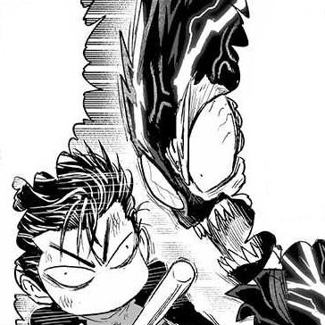 manga panel from One-punch Man Metal Bat And Garou, Opm Manga, One Punch Man Funny, Metal Bat, One Punch Man Manga, One Punch Man Anime, Man Icon, Punch Man, One Punch