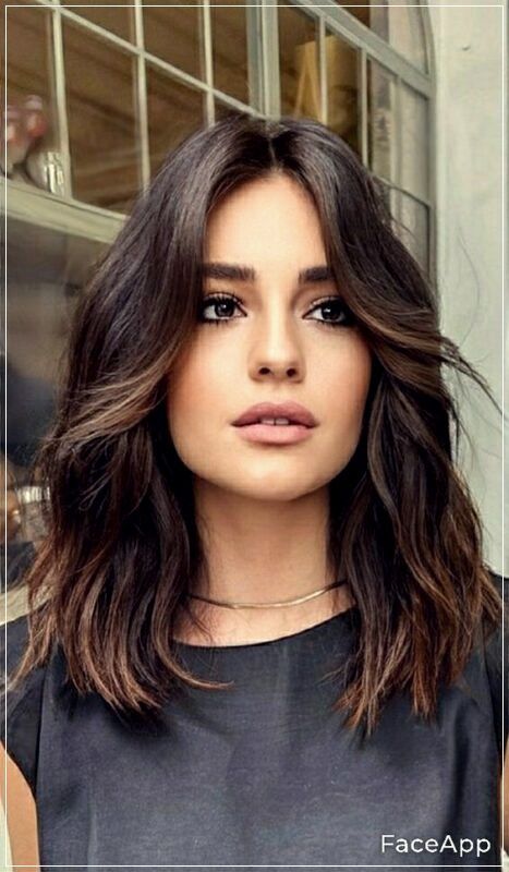 Bob Lung, Rambut Brunette, Kadeřnické Trendy, Fesyen Rambut, Vlasové Trendy, Long Brown Hair, Hair Color And Cut, Medium Hair Cuts, Shoulder Length Hair