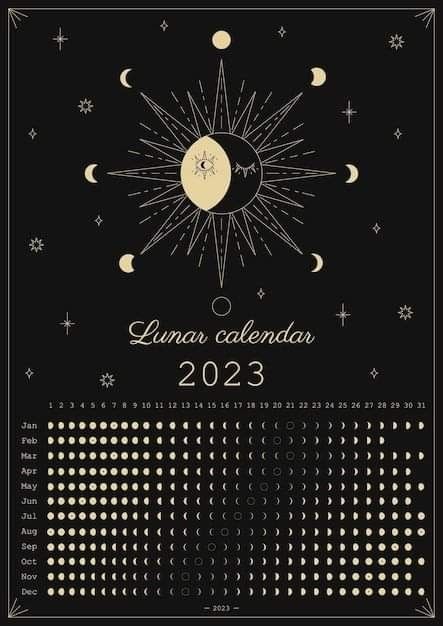 2023 Moon Calendar, Astrological Calendar, Moon Phase Calendar, Kalender Design, Magia Das Ervas, Poster Template Design, New Moon Rituals, Calendar Poster, Boho Moon