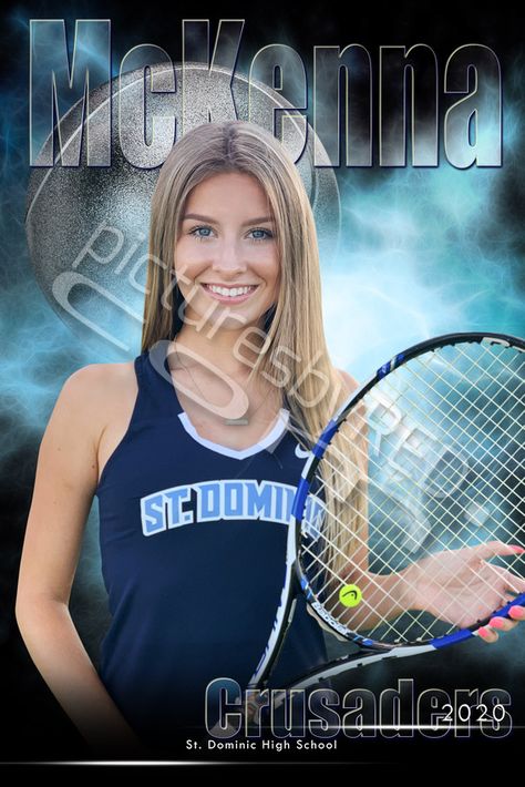 Senior Sports Banners, Tennis Senior Pictures, Swimming Senior Pictures, Football Senior Pictures, Sports Banners, Senior Banner, Sports Banner, Football Poses, Sports Team Banners