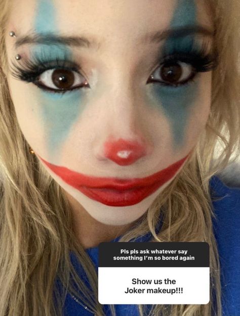 Clown Makeup Face Paint, Pretty Clown Makeup Halloween, Pre Shower Makeup Ideas Crazy, Pre Shower Makeup Ideas Funny, Preshower Makeup Ideas, Halloween Makeup Ideas Clown, Pre Shower Makeup Ideas, Clown Activities, Preshower Makeup