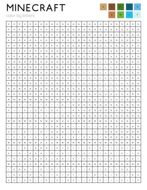 Hidden Picture Color By Number, Numbers To Color Free Printables, Pixel Coloring Pages Free Printable, Pixel By Number, Color By Pixel, Pixel Art Coloring Pages Free Printable, Color Pixel Art Free Printable, Pixel Art Coloring Pages, Minecraft Color By Number