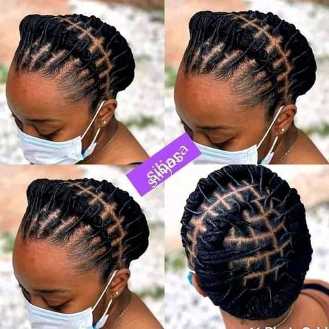 Pin by Chrissy Chikoti on Hair styles | Short locs hairstyles, Hair twist styles, Locs hairstyles Styles Short Locs, Dreads Short Hair, Short Dreadlocks Styles, Dreads Styles For Women, Short Locs, Hair Styles Short, Natural Hair Stylists, Beautiful Dreadlocks, Short Locs Hairstyles