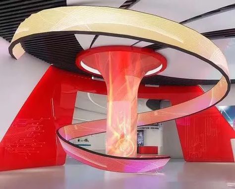 Creative led column display is a weapon to build the brand! | LED Display Manufacturer l Creative LED Screen Manufacturer l China LED Display Screen Supplier Organic Installation, Curved Led Screen, Led Display Screen, Led Screen, Led Module, Apple Store, Led Display, Display Screen, Cool Designs