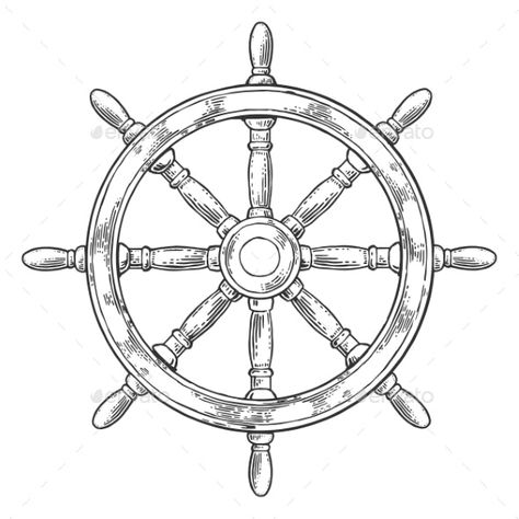 Ship Helm Tattoo, Helm Tattoo, Ship Wheel Tattoo, Ship Helm, Wheel Tattoo, Pirate Tattoo, Ankle Tattoo Small, Triangle Tattoos, Nautical Tattoo