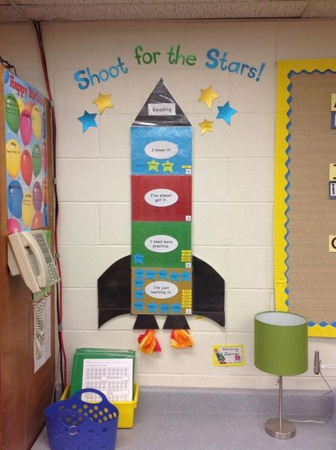 Classroom Data Walls in Elementary Schools                                                                                                                                                     More: Internet Friends Meeting, Classroom Data Wall, Data Walls, Data Boards, Data Wall, Diy Classroom Decorations, Shoot For The Stars, Elementary Classroom Decor, Wallpaper Flower