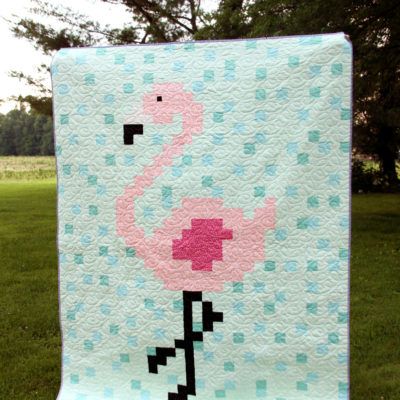 Quilting Features | Top US Quilting Blog - Page 13 of 14 - Flamingo Toes Flamingo Quilt, Pixel Quilting, Beach Quilt, Quilt Care, Easy Quilt Patterns, Summer Quilts, Patchwork Quilt Patterns, Easy Quilts, Quilt Patterns Free