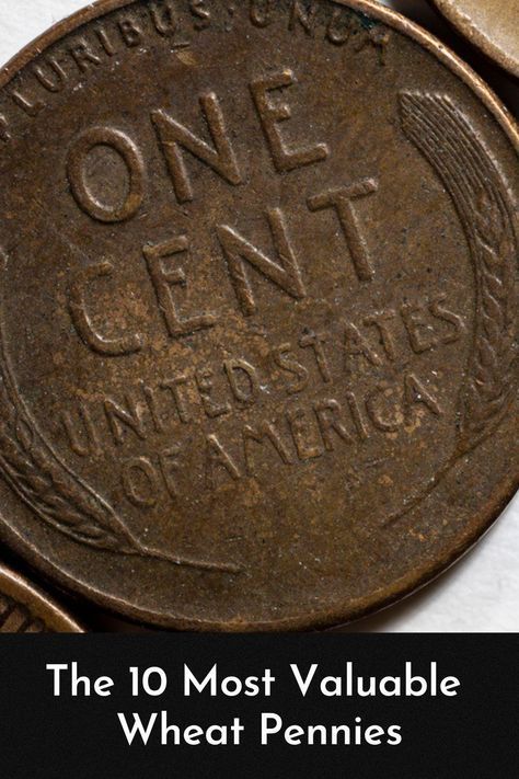 How To Clean Coins, Smashed Pennies, Valuable Wheat Pennies, Old Pennies Worth Money, Rare Pennies, Old Coins Value, Air Stone, Penny Values, Valuable Pennies