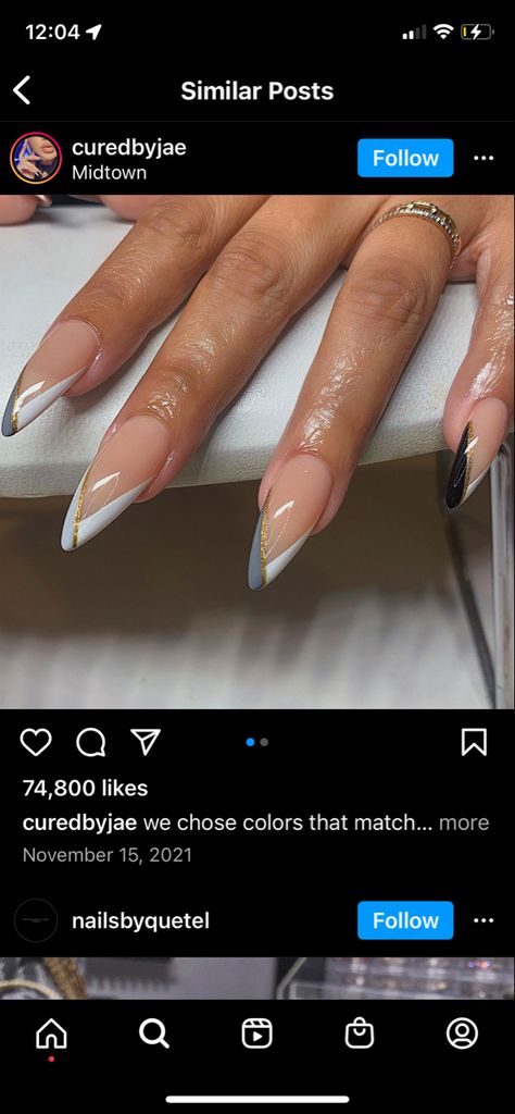 Grey Gel Nails, Mail Inspo, Grey Acrylic Nails, Grey Nail Designs, Subtle Nails, Gray Nails, Almond Nails Designs, Almond Nail, Almond Acrylic Nails