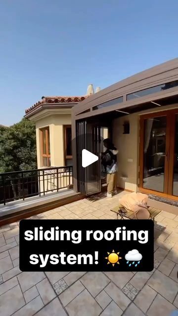 Enclosed Deck Ideas, Enclosed Deck, Enclosed Decks, Roofing Systems, Indoor Outdoor Living, Functional Design, Glass Design, Smart Home, Innovation Design