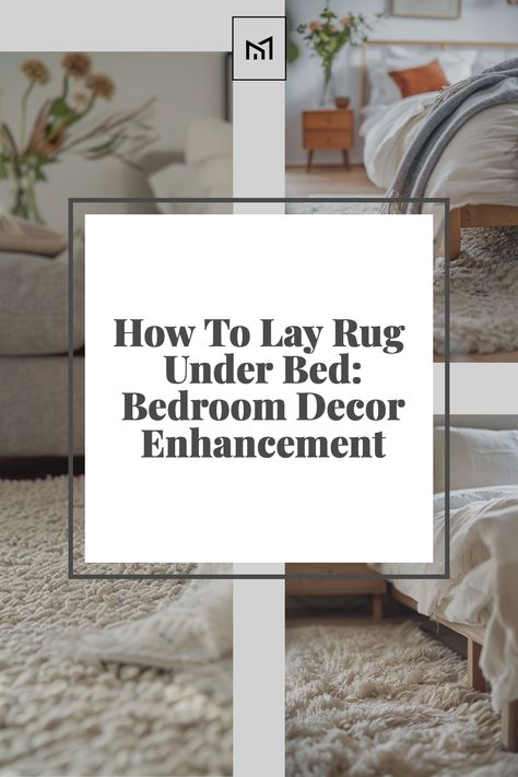 Learn the art of positioning a rug under your bed to enhance bedroom decor. This guide details the ideal rug size based on your bed's dimensions, ensuring it extends evenly on all sides for a balanced look. Discover tips for aligning the rug with the bed frame and coordinating with room aesthetics, transforming your bedroom into a cozy, stylish retreat. Layered Rugs Under Bed, Area Rug Size For Queen Bed, Round Rug Under Bed Placement, Full Size Bed Rug Guide, Overlapping Rugs Bedroom, Beds With Rugs Under Them, How To Place Rug Under Bed, 5x7 Rug Under Full Bed, Rug Under Bed Ideas