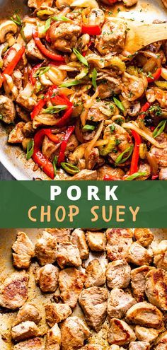 Pork Chop Suey Recipe, Chop Suey Recipe Chinese, Pork Chop Suey, Chopsuey Recipe, Pork Stir Fry Recipes, Stir Fry Recipes Healthy, Easy Stir Fry Recipes, Easy Pork Chops, Pork Chop Dinner