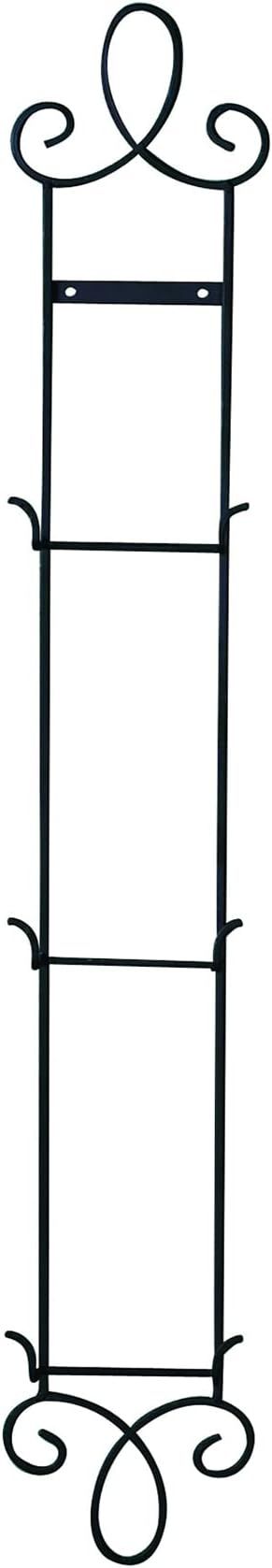 Amazon.com: TRIPAR Vertical Wall Plate Rack, Black Display (3 Tiers) - Lightweight & Durable - Contains 4 Non-Adjustable Brackets - Elegantly Display Plates, Tiles, Artwork, & More : Home & Kitchen Wall Plate Rack, Display Plates, Plate Organizer, Plate Rack, Plate Hangers, Plate Racks, Dish Racks, Plate Display, Plate Holder