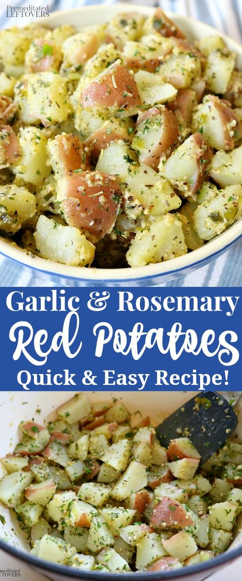 Rosemary Red Potatoes, Boiled Potatoes Recipe, Potato Recipe For Kids, Boiled Red Potatoes, Garlic Potatoes Recipe, Potatoes Thanksgiving, Potato Recipes Crockpot, Red Potatoes Recipe, Red Potato Recipes