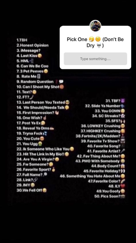 Pin by Revathi P on Instagram games | Instagram questions, Instagram quotes, Instagram and snapchat Insta Polls Questions, Instagram Questions Ask Me Story, Instagram Challenges Story, Cfs Instagram, Spam Bio Ideas Funny, Instagram Story Ideas Questions, Insta Games, Ig Questions, Spam Ideas