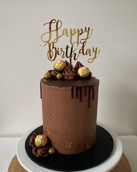 4 Inch Cake Designs Birthday, Chocolate Cake Man Birthday, Cake Designs 80th Birthday, Chocolate Cake For 50th Birthday, 40th Birthday Cake For Women Chocolate, Chocolate Cake 50th Birthday, Birthday Cake For Man And Woman Together, Chocolate 50th Birthday Cake, Chocolate Cake For Men Birthdays