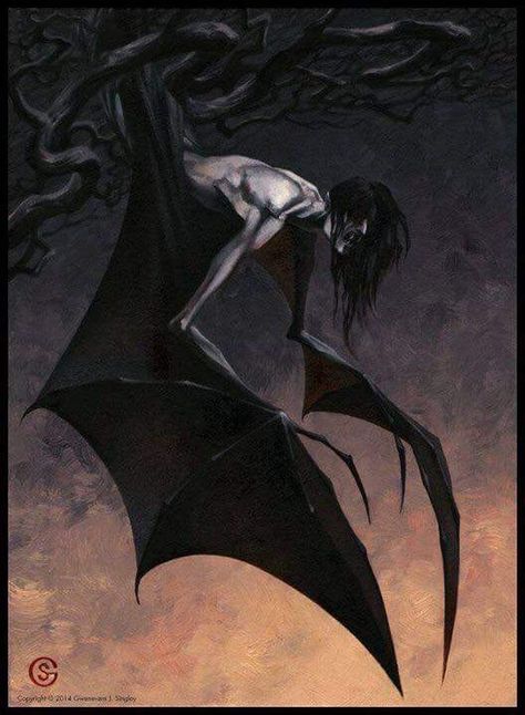 Vampire Art Scary Vampire, Tree Monster, Monster Vampire, Vampire Drawings, Purple Wings, Monster Horror, Dark Things, Victorian Vampire, Vampire Pictures